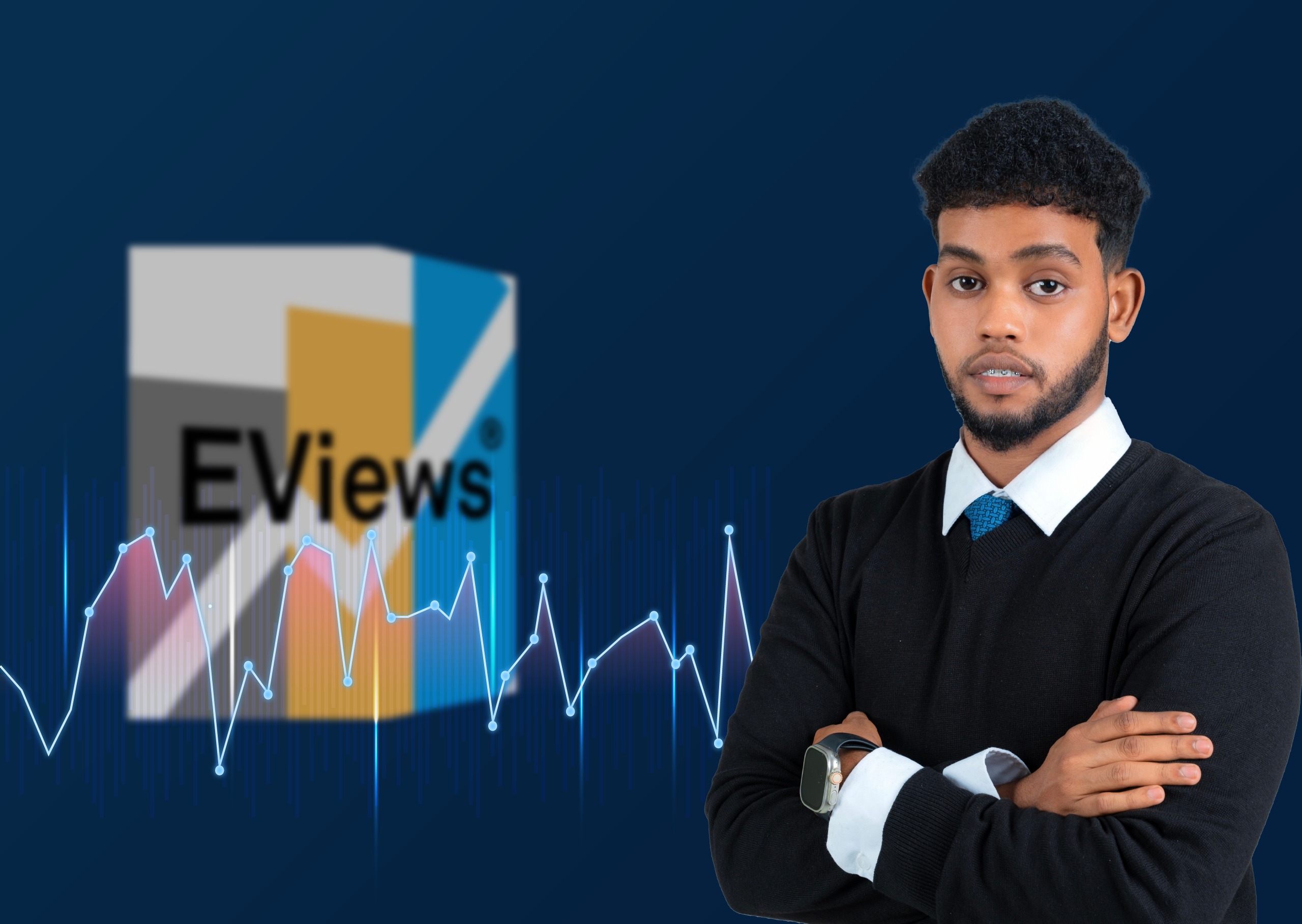 Time series analysis: using EViews