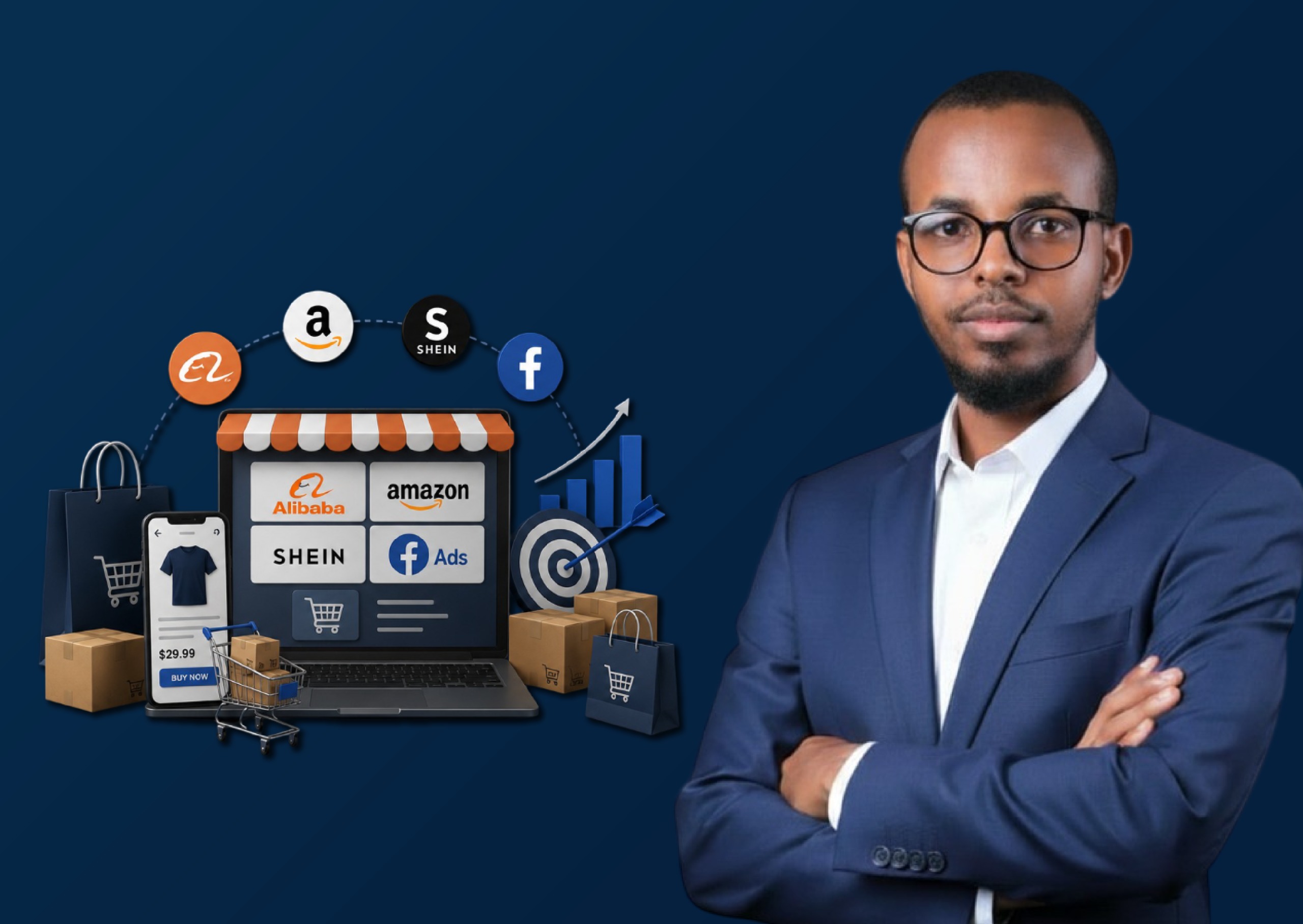 Complete E-Commerce Course: Alibaba, Amazon, Shein & Facebook Ads